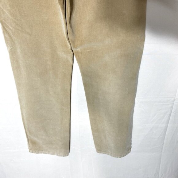Vintage Snazzie Tan Corduroy High Rise Pants 32 - Picture 10 of 15